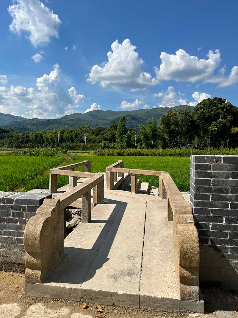 鹤岗花岗岩仿古石材景区使用案例