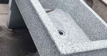 鹤岗 花岗岩石材洗手池，洗衣池