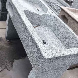 鹤岗 花岗岩石材洗手池，洗衣池