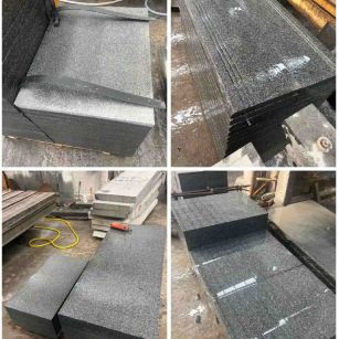 鹤岗 芝麻黑地铺石材