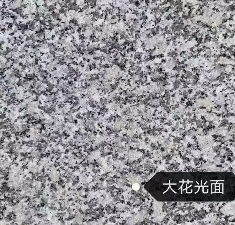 鹤岗 芙蓉白（芝麻白大花）光面