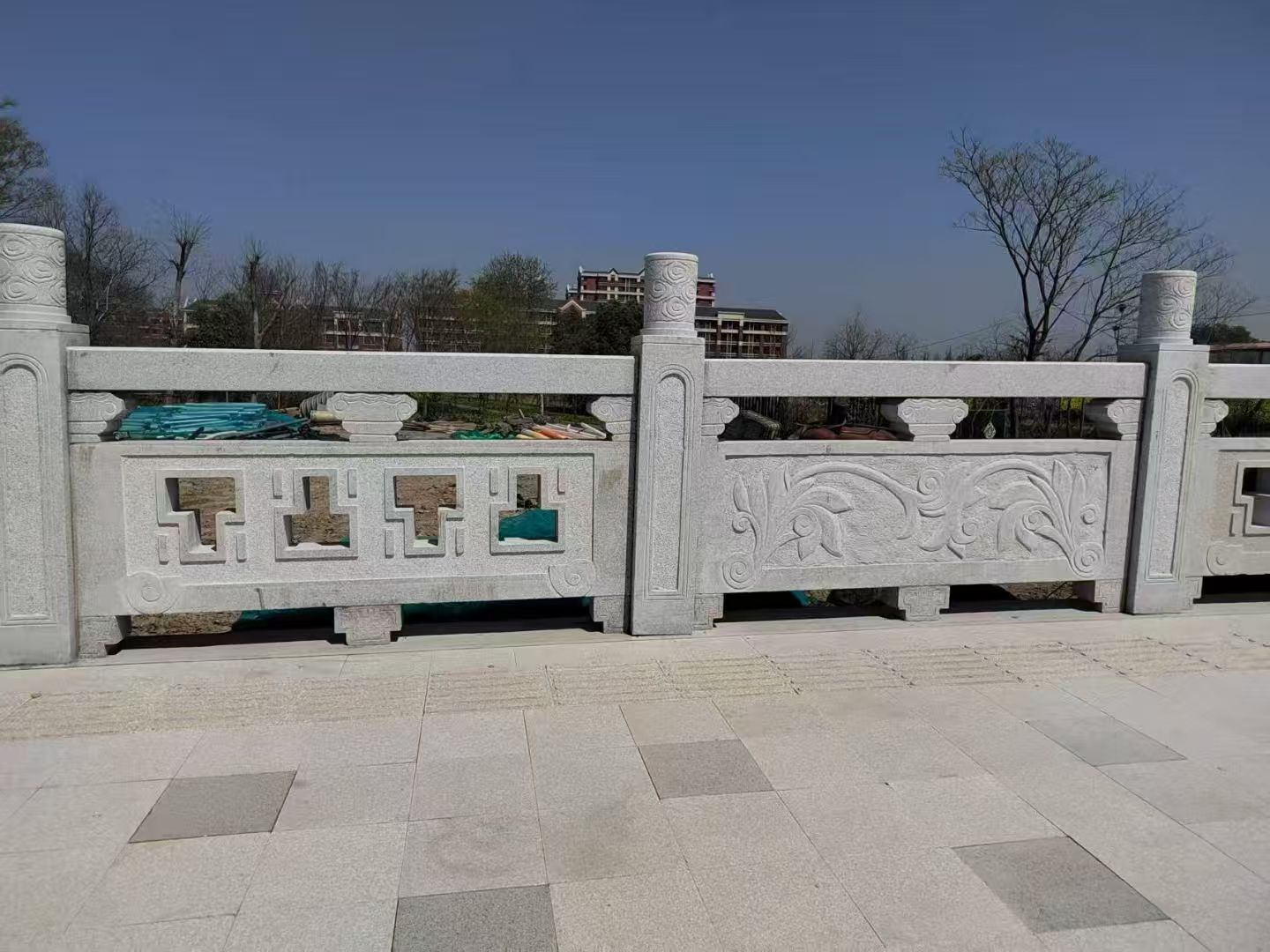 鹤岗 河道栏杆，河道护栏