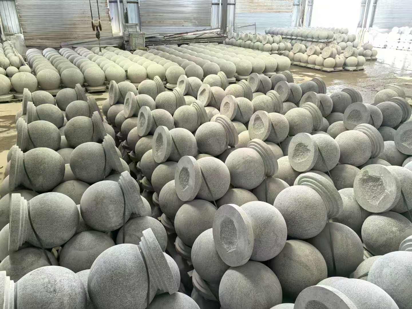 鹤岗石材挡车球