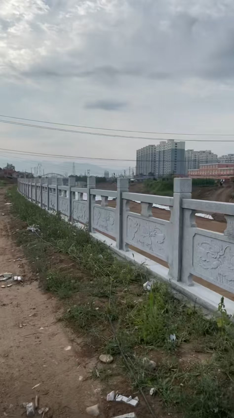 鹤岗 石材河道栏杆