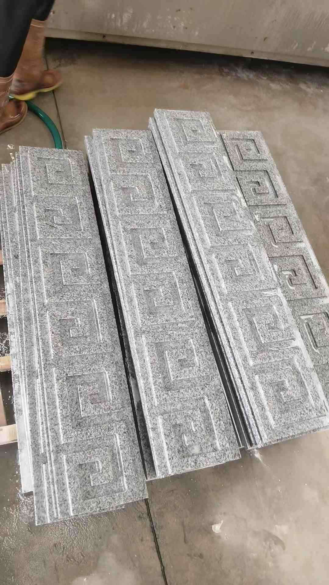 鹤岗 别墅回纹线条，雕刻