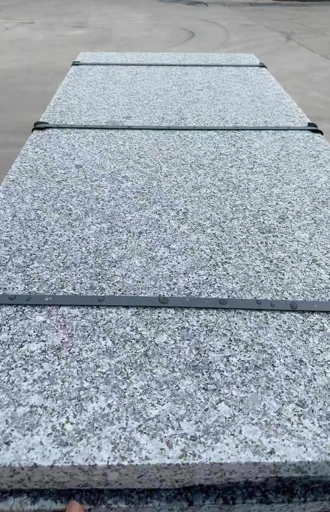 鹤岗 芝麻黑火烧面毛板，条板，半成品